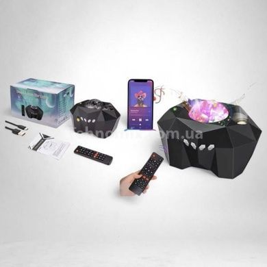 Проектор на пульті Галактика з Bluetooth колонкою AA10-7 Чорний
