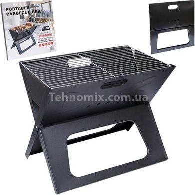 Мангал розкладний переносний компактний 44*28*35см Чорний