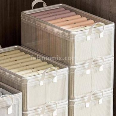 Органайзер для одежды из сетки Storage basket 30*24*16см AND LY-805 Белый
