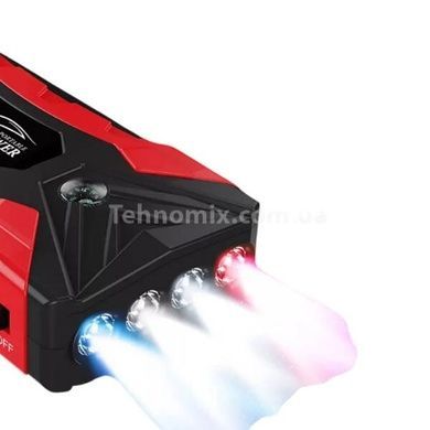 Пускозарядное устройство 99800 мАh JUMPSTARTER QY33 Черное с красным