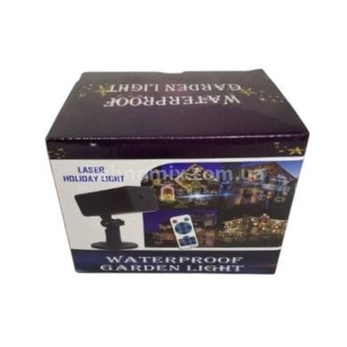 Проектор вуличний вологостійкий із пультом Holiday Light Чорний