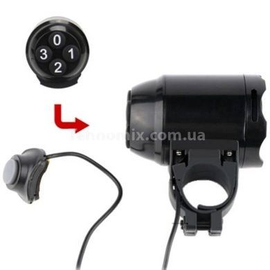 Велозвонок с сигнализацией с велокреплением SunDING SD-603 4xAG13