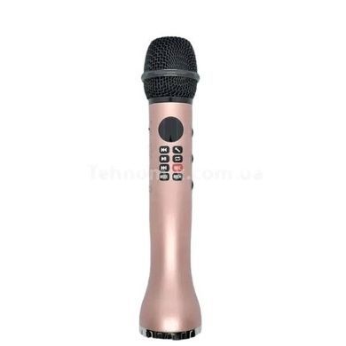 Микрофон беспроводной для караоке L598 Розовый