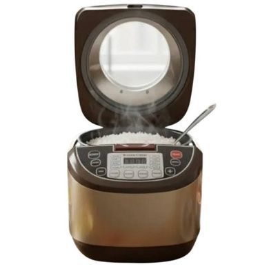 Мультиварка с чашей с антипригарным покрытием 5л SILVER CREST Коричневая