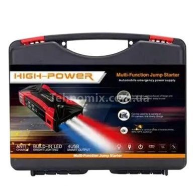 Пускозарядное устройство 99800 мАh JUMPSTARTER QY33 Черное с красным