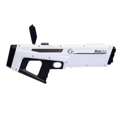 Пістолет генератор мильних бульбашок з підсвічуванням 4*АА S 660 Bubble Gun Білий з фіолетовим