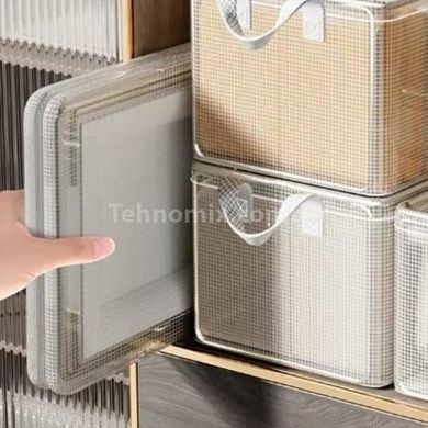 Органайзер для одежды из сетки Storage basket 30*24*16см AND LY-805 Белый