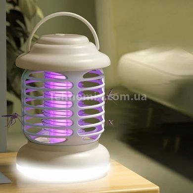 Пастка світлодіодна антимоскітна акумуляторна M1mosquito killer AND1251 Біла