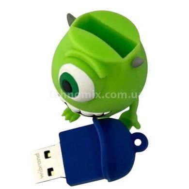Флеш-накопичувач Wibrand USB 2.0 Mike Wazowski 16Gb Green