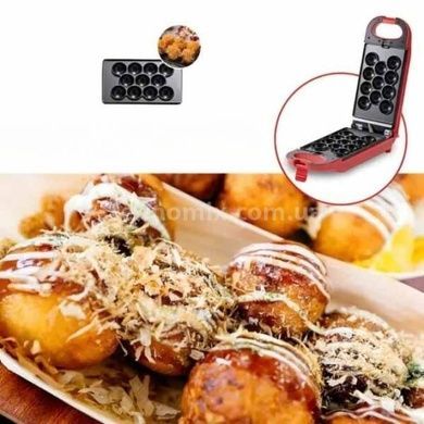 Мультимейкер с антипригарным покрытием 6в1 700 Вт Sokany SK-BBQ-836 Красный