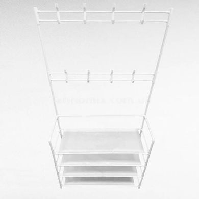 Вішалка для одягу New simple floor clothes rack 60х29.5х151см Біла