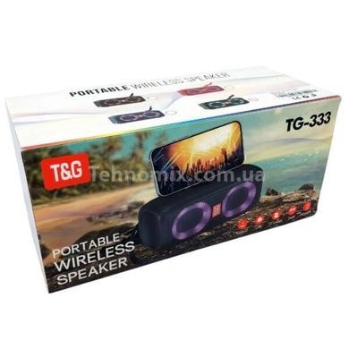 Колонка Bluetooth з функцією speakerphone з радіо TG333 Зелена