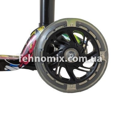 Детский самокат Scooter SL-4Z светящиеся колеса и складная ручка (в асортименте)