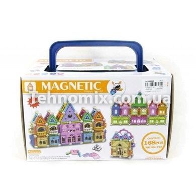 Магнітний конструктор World Magnetic 168 деталей