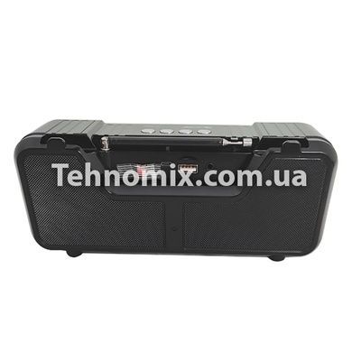 Музыкальная Bluetooth колонка бумбокс Golon RX-200BT Серебряная