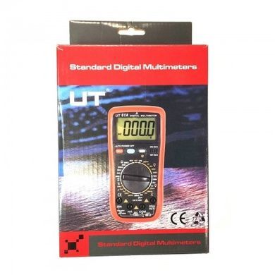 Цифровий мультиметр Digital UT61 Червоний