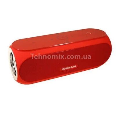 Портативная акустическая стерео колонка Hopestar H19 Красная
