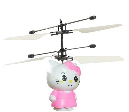 Літаючий сенсорний шар вертоліт з підсвіткою Sensor Flying Ball Hello Kitty