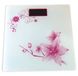 Весы напольные Domotec DT2015 Розовый цветок