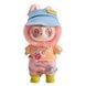 Игрушка-брелок Лабубу со съемными одежками H-17см YF 004 H Коралловая