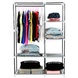 Складана тканина шафа Storage Wardrobe 68110 Темно-сірий