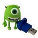 Флеш-накопичувач Wibrand USB 2.0 Mike Wazowski 16Gb Green