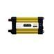 Перетворювач 500W 12V AC/DC KSM LCD+2 USB чорний з жовтим