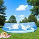 Туристический гамак Travel hammock с москитной сеткой Синий