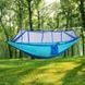 Туристический гамак Travel hammock с москитной сеткой Синий