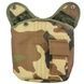 Фляга пластиковая с чехлом в камуфляжной расцветке MILITARY STYLE 1L Лесной камуфляж