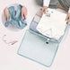 Набор органайзеров для хранения вещей дорожный 8 шт Travel storage bag XL-940 Бирюзовый