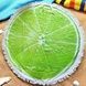 Подстилка пляжная Лайм с бахромой 150см