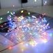 Гірлянда роса лінійна Мішура пухнаста 20м 600LED 220V 4529 YL20 AND 61-1 Сірий провід, мультиколор