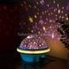 Нічник проектор зоряне небо обертається UFO Star Master Dream Блакитний