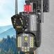Камера відеоспостереження 2 об'єктиви 4MP+4MP з віддаленим доступом V380 V10 Wi-Fi Чорна