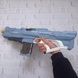 Пістолет-бластер водяний автоматичний акумуляторний 600мл Combat Water Gun Блакитний