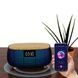 Колонка Bluetooth з годинником та бездротовою зарядкою NSP-2312 Чорна