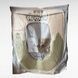 Чохол-сидіння на унітаз із вишивкою двоколірний Fashion Toilet Cushion AND 02 Р Оливковий з бежевим