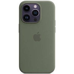 Чехол для смартфона AAA MagSafe IC Silicone Full Case для iPhone 14 Pro Max Olive
