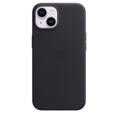Чохол для смартфона Leather AAA Full Magsafe IC для iPhone 15 Black