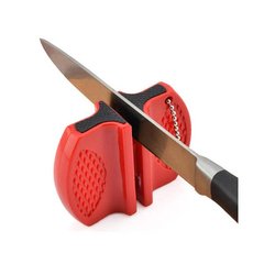 Портативна міні-точила для кухонних ножів Червона