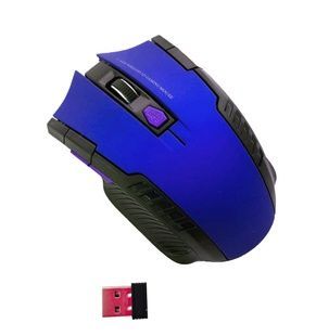 Миша бездротова Wireless Office Mouse 2.4 GHZ Синя