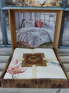 Літнє покривало-піке Irina home Liya 220х240см Вафельне