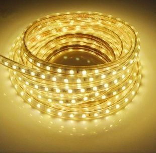 Світлодіодна стрічка LED 5050 WW Теплий білий 100m 220V