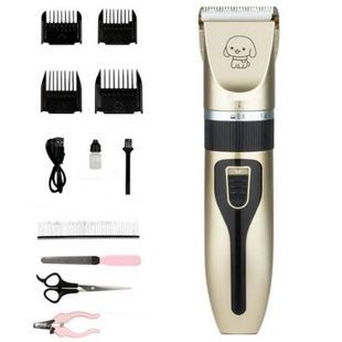 Машинка з комплектом аксесуарів для стрижки тварин Pet Grooming Kit DOMOTEC R-436