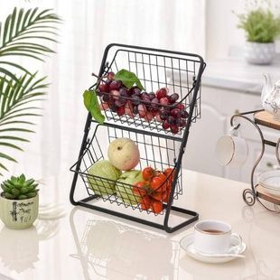 Універсальний кухонний металевий органайзер Storage Rack Чорний