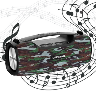 Колонка Bluetooth Hopestar A6 Pro + мікрофон Камуфляж
