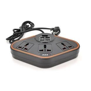 Удлинитель Remax BKL-07 4 USB Power Socket Черный