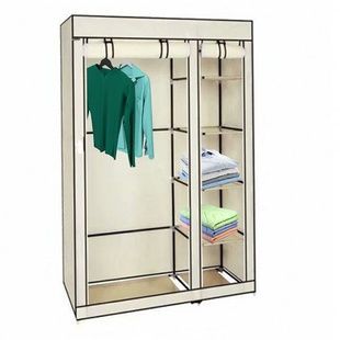 Складний тканинний шафа Storage Wardrobe 68110 Бежевий