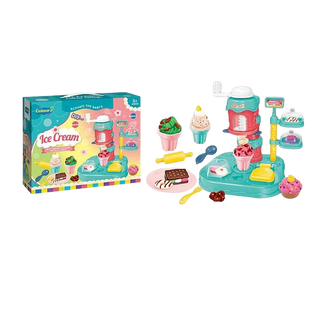 Набор теста для лепки 6 цветов с формочками DIY Ice Cream